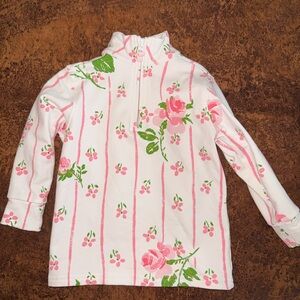 The Beaufort Bonnet Company Pink Floral Zip-Up Jacket